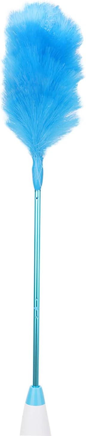180° Bendable Electric Duster Tool with Pole for Any Shape Furniture Long Lifespan Window Fan Cleaner Pet Hair Duster