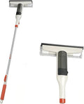 The High-Altitude Water Window Cleaning with an Extended Telescopic Rod Design Makes Easy to Clean High-Rise Glass(2PCS)