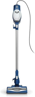 SharkLightweight Corded Stick Vacuum Cleaner with Powerful Suction Swivel Steering and Wall Mount Storage. (Blue)