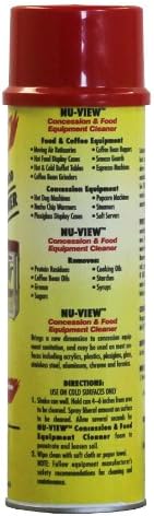 Nu-View Concession &amp Food Equipment Cleaner