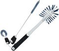Long Handle Cup Brush Set Cap Cleaner Cleaning for Water Bottles