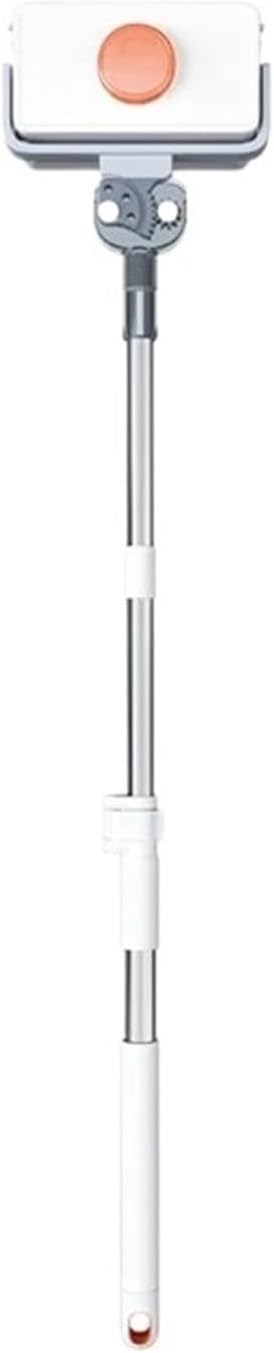 Double Sided Magnetic Glass Brush With Telescopic Rod Adjustable Anti-Drop For Various Home Window Cleaner(5-26mm With rod)
