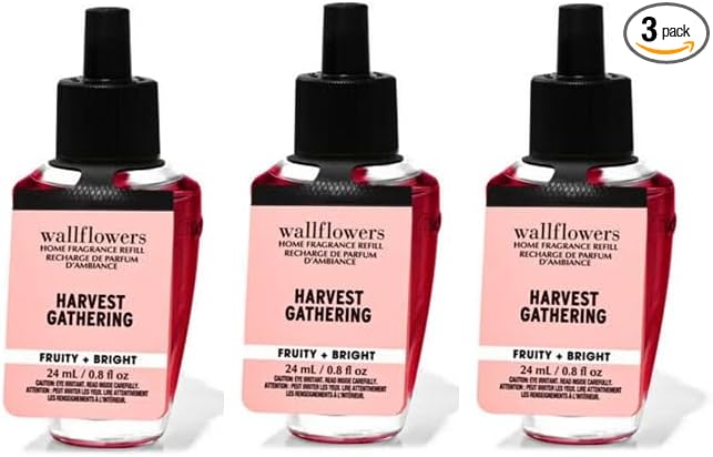 Harvest Gathering Wallflowers Home Fragrance Refills - pack of 3