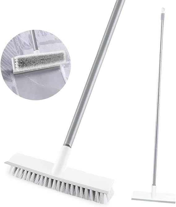 White Bathroom Cleaning Brush