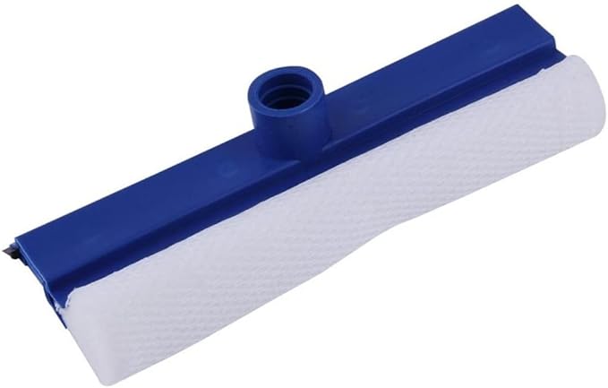 Extendable Window Squeegee Cleaner Soft Rubber High Glass Scraper Brush Telescopic Car Wiper