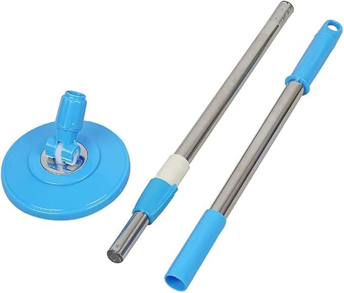 Spin Mop Replacement Handle 360 Degrees Rotating Telescopic Replacement Handle Cleaning Tool Accessories Enhanced Thickened Version BlueSpin Mop Pole Handle Replacement