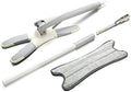 Manual Extrusion Floor Mop Hand Free Washing Flat with Microfiber Replace Pads Easy Wringing Household Cleaning Tools