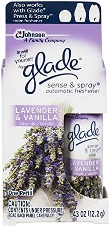 Glade Sense &amp Spray Refill Lavender &amp Vanilla 0.43 oz-8 pk
