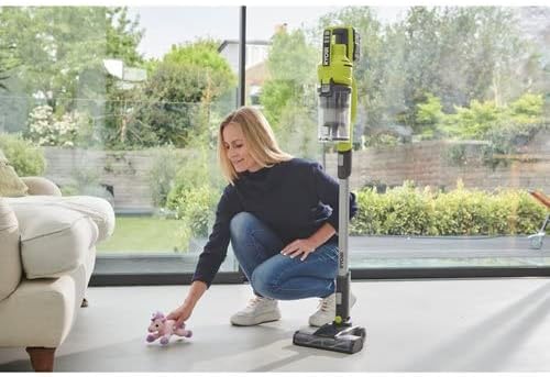 Ryobi RSV18-0 Battery Vacuum Cleaner 18V ONE+ 820l/min 600ml 24cm Kit 2.0 Ah