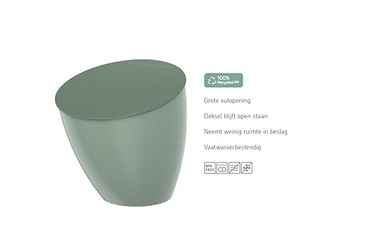 Mepal Waste Bin Calypso 2.2 L Vivid Mauve