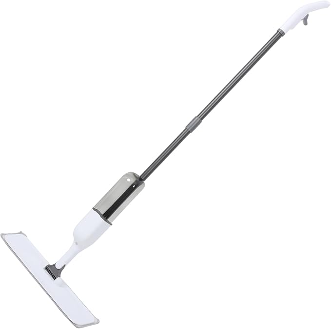 Microfiber Mop for Floor Cleaning Wet and Dry Use Suitable for Hardwood Laminate and Tile Home and Office Cleaning Tool Refillable Bottle
