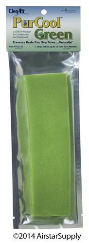 Case of (24) ClenAir PurCool Green - Condensate Pan Strips # PCG10T Treats up to 10 Tons