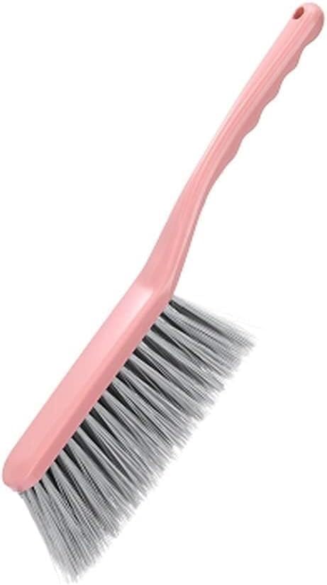 Whisk Broom Hand HeldHand BrushAnti-Static Dust Brush Hand Broom Cleaning Tool Hotel Family Clothes Dust Hair Sofa Bed Sheets Bedspread Carpet Cleaning dust Catcher(Pink)