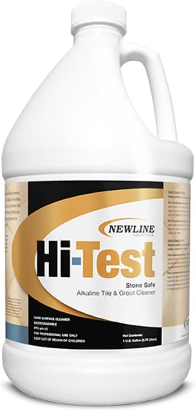 Hi-Test Tile &amp Grout Cleaner Stone Safe Professional Grade 1 Gallon (1)
