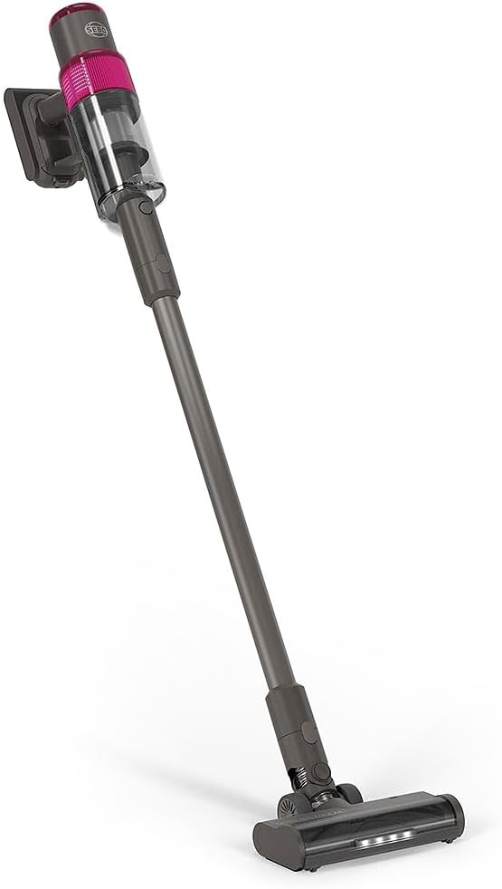 Sebo Balance A1 Cordless Lightweight Vacuum Cleaner with LED Display Advanced Filtration Electric Brush - Magenta