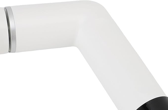 GLOGLOW Scrubber Handhold Automatic ABS Bathroom Brush Cleaner with Lithium Ion Battery Fast for Tub and Tile (White)