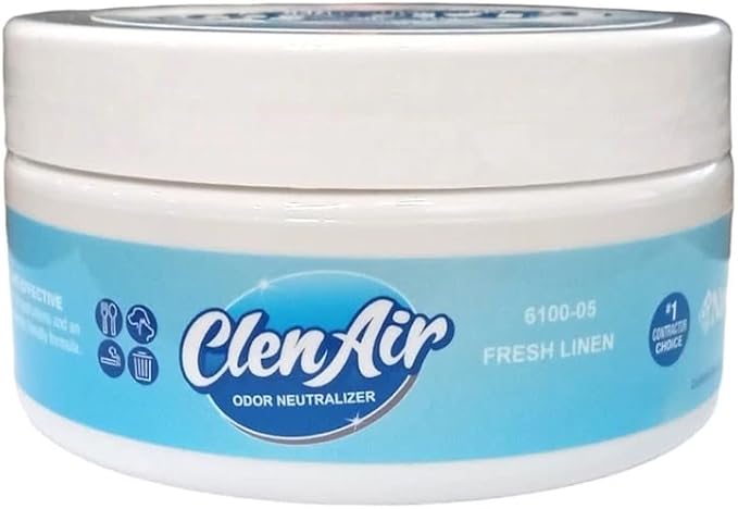 6100-05 for Nu-Calgon ClenAir Fresh Linen Odor Neutralizer 1/2 Pound Tub