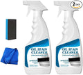 Heavy Oil Stain Cleaner SprayGrease Cleaner Heavy Duty For KitchenLiquido Para Limpiar EstufasPortable Grease Remover Kitchen All-Purpose For Surfaces DegreaserPotsAir FryerCabinetsGrill (2pcs)