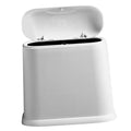 Compact Bathroom Trash Wastebasket for Kitchen Living Room and Office Design Modern Aesthetic for Spaces for Use