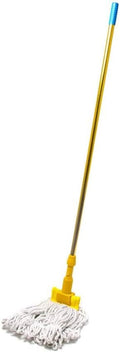Gold Microfiber Mop Hand Release Washing Floor Cleaning Dust MopsHousehold Stainless Steel Lazy
