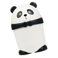 PRETYZOOM Creative Cartoon Panda Garbage Can with Shake Lid Small Plastic Trash Bin for Cute Animal Wastebasket for Home Decoration and Compact Spaces