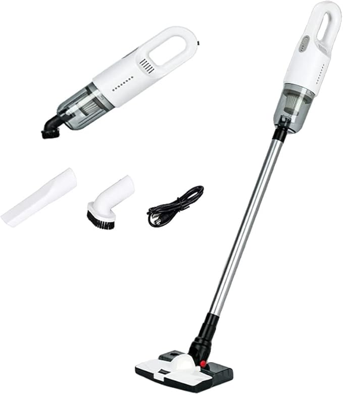 Cordless Wet Dry Vacuum Cleaner and Mop All in One Mop and Vacuum Cleaner in One Light Weight Powerful Stick Vacuum Cleaner Rechargeable Upright Vacuum Cleaner for Home Hard Floor Pet Hair