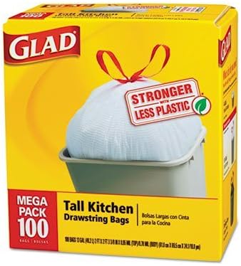 Glad Tall Kitchen Drawstring Trash Bags