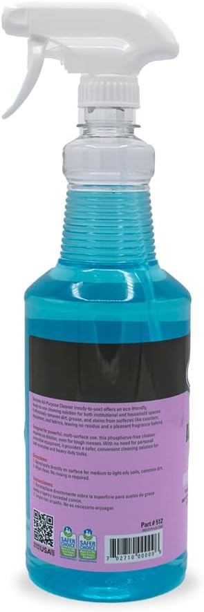 Santeen All-Purpose Cleaner Ready-to-Use 6-Pack 32oz (Quart) Made in USA