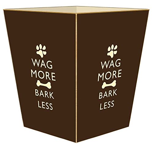 Marye-Kelley WB2485 - Wag More Bark Less Brown
