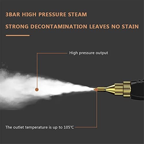 Handheld Steam Cleaner with Extension Hose &amp Accessories Chemical-Free Multi-Surface Cleaning Tool for Home &amp Office Powerful Portable Steamer for Upholstery &amp Grout
