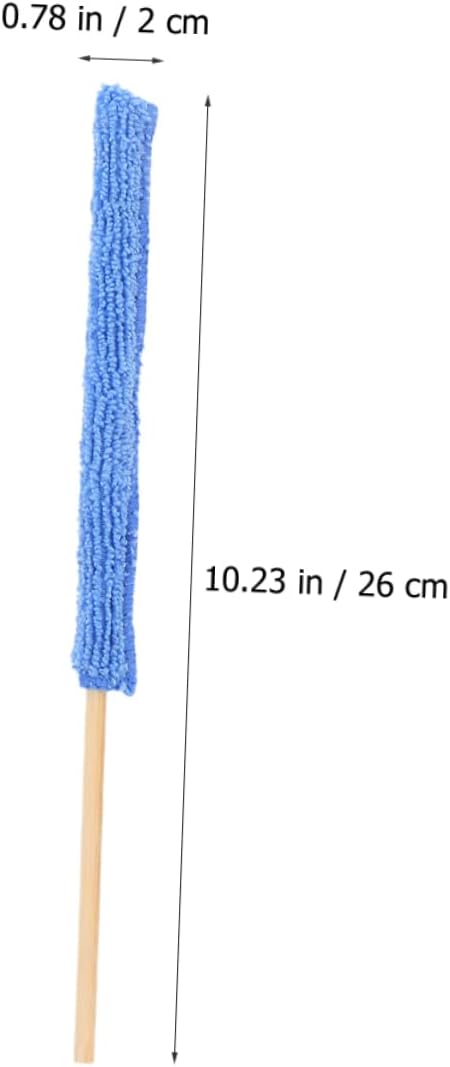 Zerodeko 48pcs Microfiber Glass Cup Cleaning Sticks Soft Sink Cleaner Brush Dish Scrubber