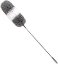 2.8M Extended Chicken Feather Duster Extendable and Curved Ceiling Cleaning Broom Home Electrostatic Dust Collector(2.8m 1PCS clothC)