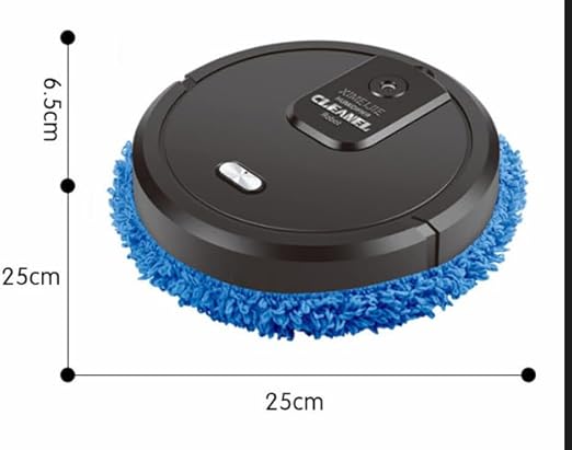 Vacuum Cleaner Black Neutral Wet Dry Dual-use Floor Scrubber One Click Operation for Efficient Cleaning