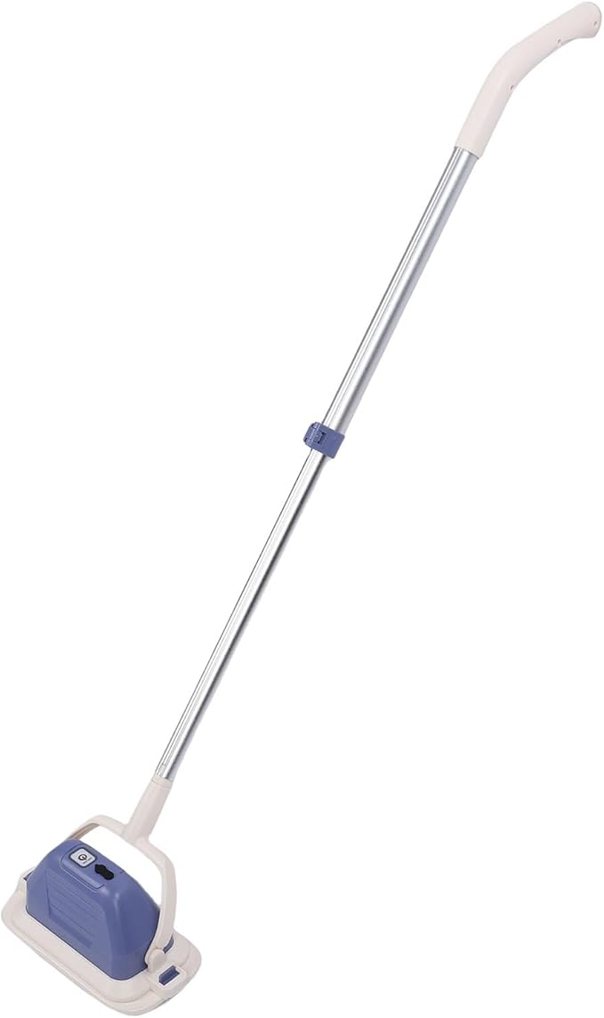 Hilitand Electric Window Cleaner Cordless Rechargeable with 11500 RPM Motor Telescopic Pole Removable Head Wiper for Glass Tile Marble Car