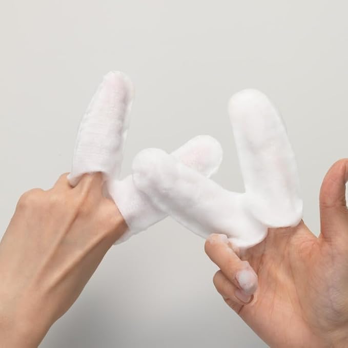 THE TOOL LAB Honey Glove Pore Cleanser Blackhead Remover Deep Pore Cleansing for Face Sebum Remover Pore Scrubber &amp Minimizer with Manuka Honey Bubble Foam Korean Skincare (4 Sheets)