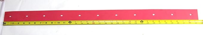 Floor Scrubber Rubber Squeegee Blade Kit (2pcs) for elife Model 300X (Squeegee 33 for 300X(MX3Z))