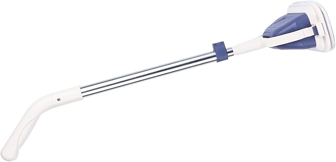 Electric Window Cleaner with Detachable Head Ergonomic Design 2000mAh Battery - Labor Saving Automatic Glass Scrubber for Car Windows Tile Walls Mirrors