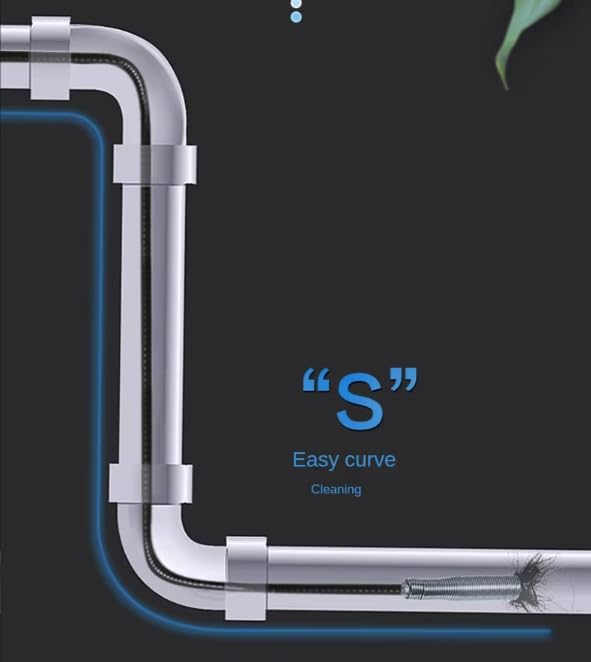 Kitchen Sink Cleaning Pipe Plunger and Sinks Sewer Toilet Unclogging With Grab Handle Factory Supply Four-jaw Pickup Unblocker (Dredge device 160cm)