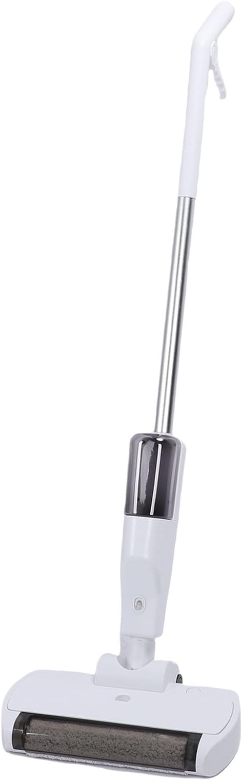 Sanpyl Electric Cordless Floor Mop Powerful LED Light Wet Dry Use for Hard Wood Stone Tile Floors 1 Hour Battery Life for Home