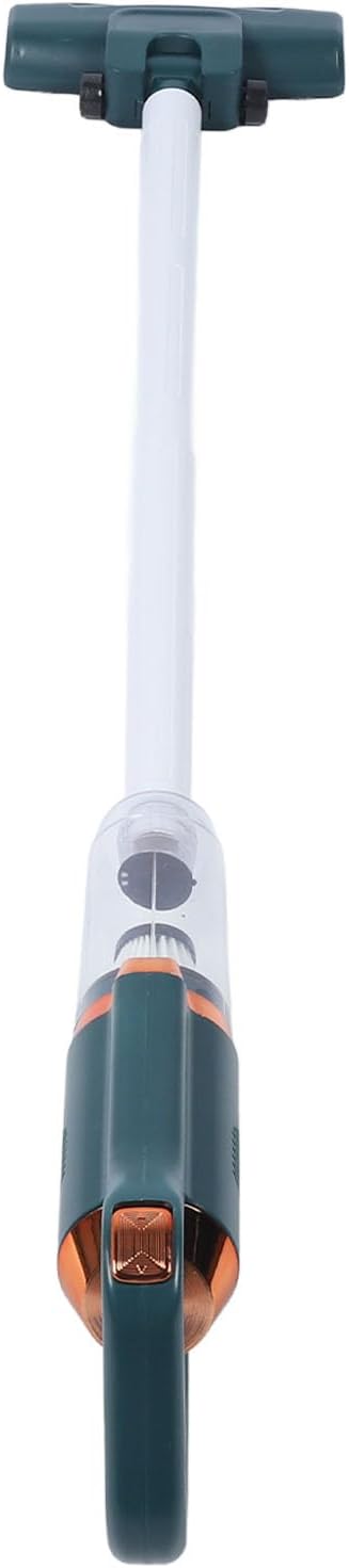 Focket Cordless Vacuum Cleaner 120W 8500PA Powerful Suction with 600 Ml Dust Cup for Carpet for Home Pets (Green)