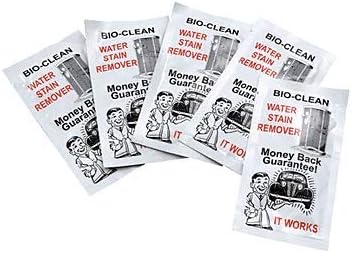 C.R. LAURENCE WSR1P CRL Bio-Clean Water Stain Remover Pouches