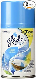 Glade Automatic Spray Refill Clean Linen 6.2 Oz(Pack of 2)
