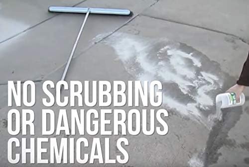 Concrete Oil Stain Remover Eco-Friendly Bio-Remediates and Removes Oil &amp Grease Stains on Concrete and Asphalt Driveways Garages Pavers Patios Parking Lots and Streets(10 Oz)