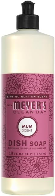 Mrs. MEYER'S CLEAN DAY Variety Dish Soap Scent (Acorn Spice + Mum)