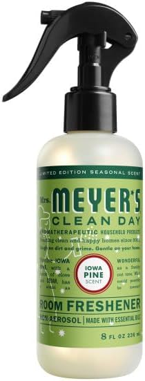 Mrs. MEYER'S Clean Day Iowa Pine Scent Variety Pack Hand Soap 12.5 OZ Dish Soap 16 OZ Multi-Surface Cleaner 16 OZ Room Freshener 8 OZ Liquid Hand Soap Refill 33 OZ 1 CT