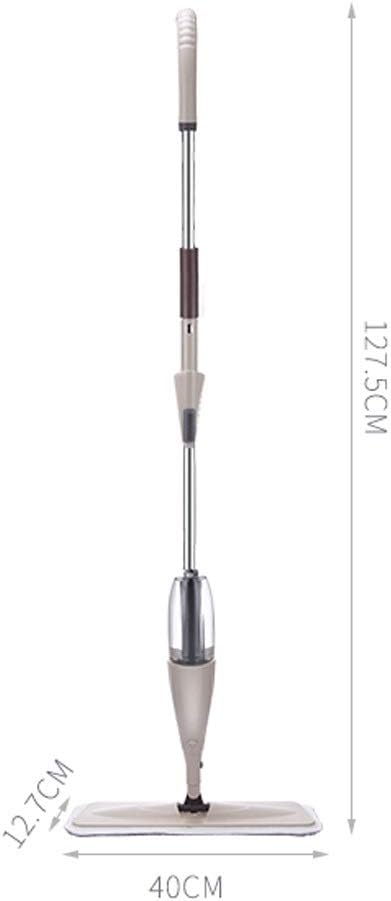 Spray Floor Mop with Reusable Microfiber Pads 360 Degree Handle for Home Kitchen Laminate Wood Ceramic Tiles Cleaning