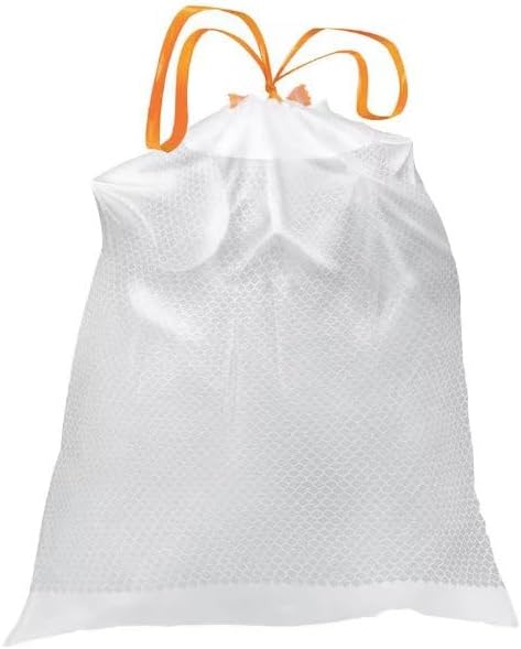 13 Gallon Reinforced Top Drawstring Unscented Kitchen Tall Trash Bags with 20% PCR (200-Count)