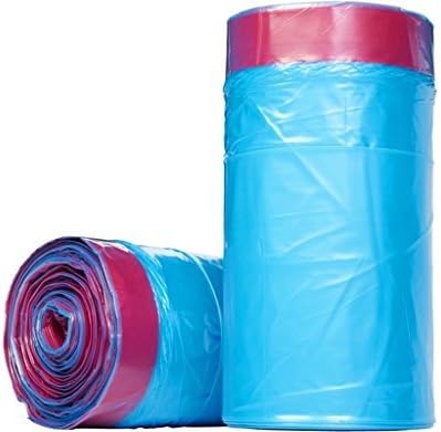 Husky HK30DS050BU 30-Gallon Drawstring Recycling Blue Bags 50 Count