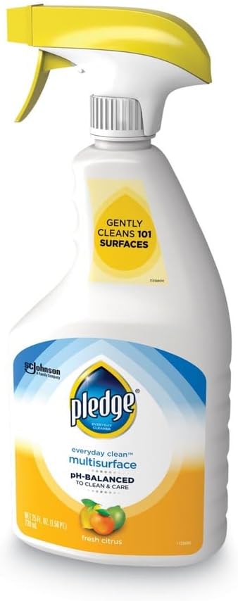 SC Johnson SJN336283 25 oz Everyday Clean pH-Balanced Multisurface Cleaner Citrus Scent - 6 Count