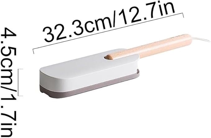 Whisk Broom Hand HeldHand BrushAnti-Static Dust Brush Multifunctional Cleaning Brush Non-Slip Handle Suitable for Home Hotel Bed Car Soft Clothes Hanging Storage dust Catcher(Green)